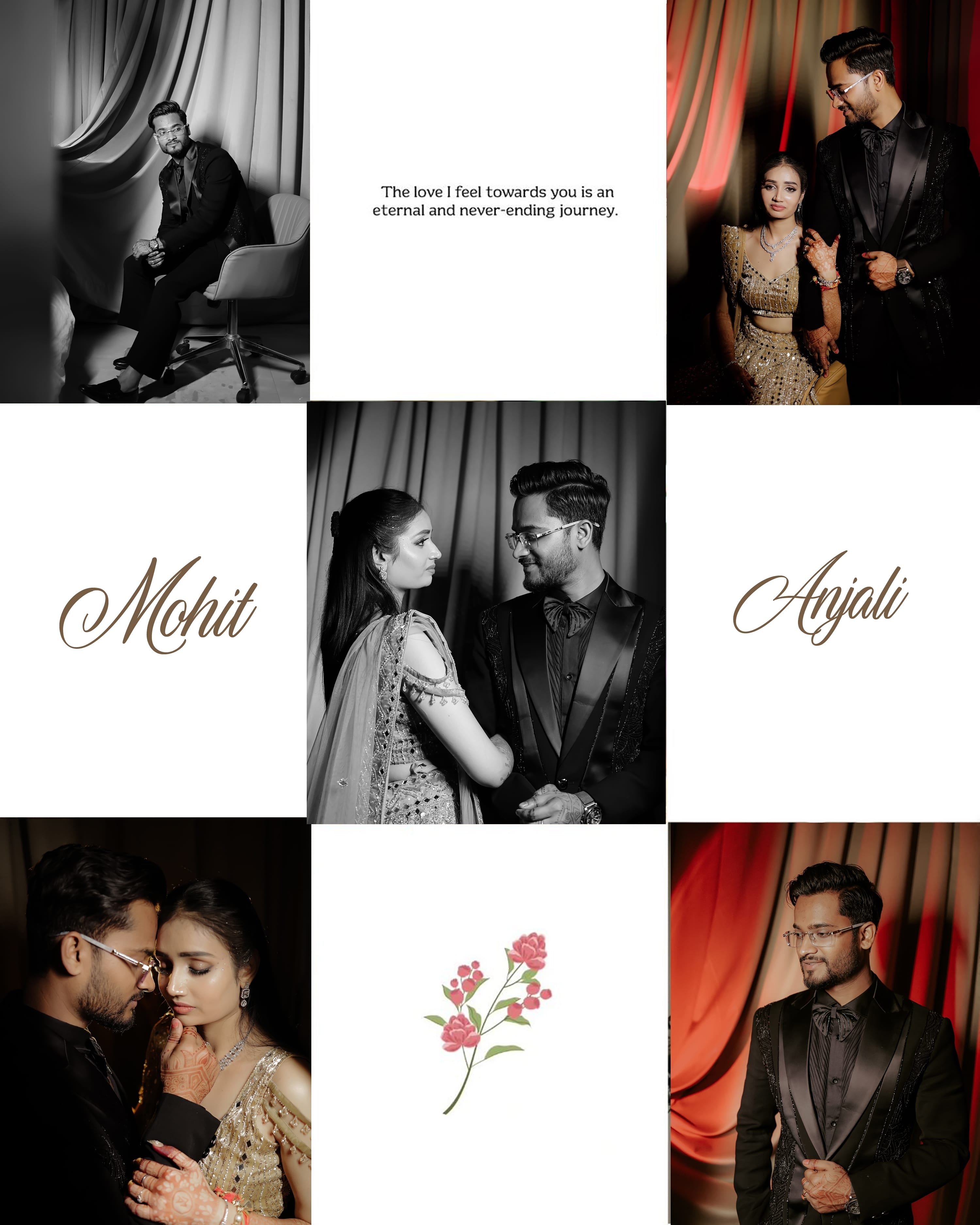 Album spread — celebration